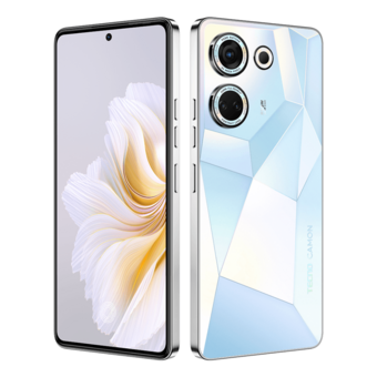 Смартфон TECNO Camon 20 8/256 ГБ, 2 nano SIM, Glacier Glow