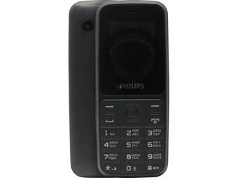 Телефон Philips Xenium E125, Black