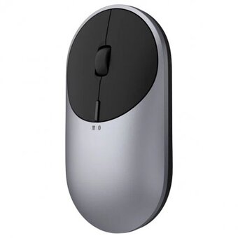 Беспроводная компактная мышь Xiaomi Mi Portable Mouse 2 (BXSBMW02),темно серая