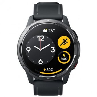 Умные часы Xiaomi Watch S1 Active Global Wi-Fi NFC, космический черный
