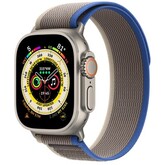 Умные часы Apple Watch Ultra 49 мм Titanium Case GPS + Cellular, титановый/сине-серый Trail Loop
