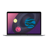 13.3" Ноутбук Apple MacBook Air 13 Late 2020 2560x1600, Apple M1 3.2 ГГц, RAM 8 ГБ, DDR4, SSD 256 ГБ, Apple graphics 7-core, macOS, MGN63SA/A, серый космос