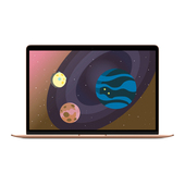 13.3" Ноутбук Apple MacBook Air 13 Late 2020RU/AM1 2560x1600, Apple M1 3.2 ГГц, RAM 8 ГБ, DDR4, SSD 256 ГБ, Apple graphics 7-core, macOS, MGND3ZP/A, золотой