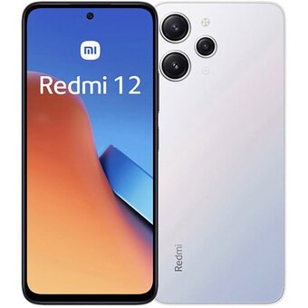 Смартфон Xiaomi Redmi 12 8/128 ГБ Global, Dual nano SIM, polar silver