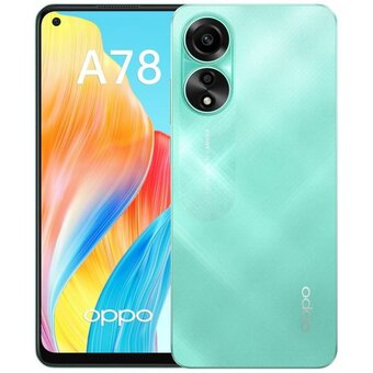 Смартфон OPPO A78 4G 8/128 ГБ, Dual nano SIM, лазурный