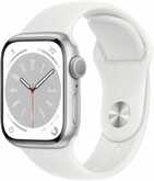 Умные часы Apple Watch Series 8 41 мм Aluminium Case, silver/white