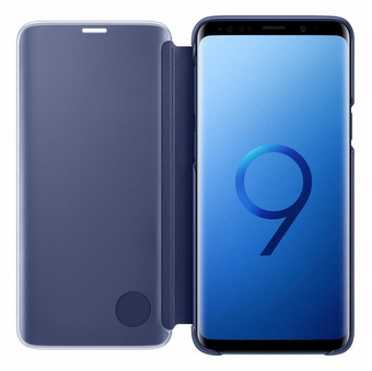 Чехол-книжка Samsung Clear View Standing EF-ZG960 для Galaxy S9,синий