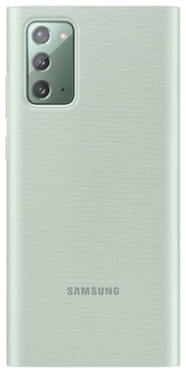 Чехол-книжка Samsung Smart Clear View Cover EF-ZN980 для Galaxy Note 20, бирюзовый (EF-ZN980CMEGRU)