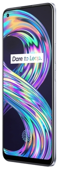 Смартфон realme 8 6/128 ГБ RU, Cyber Silver