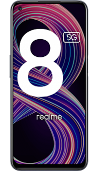 Смартфон Realme 8 5G 4/64 ГБ, черный