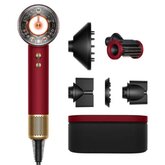 Фен Dyson Supersonic HD16 Nural, red velvet/gold (красный бархат/золото) (кейс)