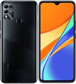Смартфон Infinix Hot 11 Play 4/64 ГБ, полярный черный