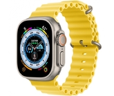 Умные часы Apple Watch Ultra 49 мм Titanium Case GPS + Cellular, титановый/желтый Ocean Band
