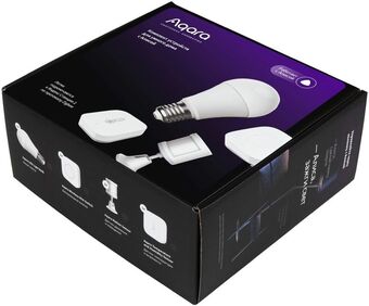 Комплект умного дома Aqara с лампочкой, работает с Алисой