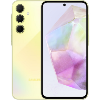 Смартфон Samsung Galaxy A35 5G 6/128 ГБ, Dual nano SIM, желтый