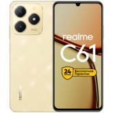 Смартфон realme C61 8/256 ГБ, Блестящий Золотой