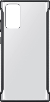 Чехол клип-кейс Samsung для Samsung Galaxy Note 20 Clear Protective Cover чёрный (EF-GN980CBEGRU)