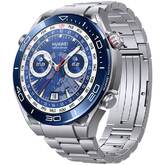 Смарт-часы HUAWEI WATCH Ultimate Steel (CLB-B19), серебристый 