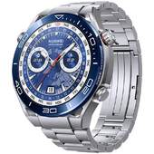 Смарт-часы HUAWEI WATCH Ultimate Steel (CLB-B19), серебристый 