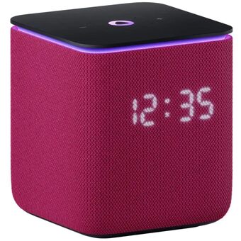 Умная колонка Яндекс Станция Миди с Алисой, малиновый, с Zigbee, 24Вт