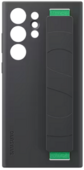 Чехол Samsung Silicone Grip Cover для Galaxy S23 Ultra Черный