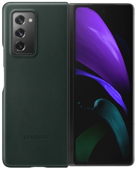 Чехол-накладка Samsung EF-VF916 для Galaxy Z Fold2/Z Fold2 5G, зеленый(EF-VF916LGEGRU)