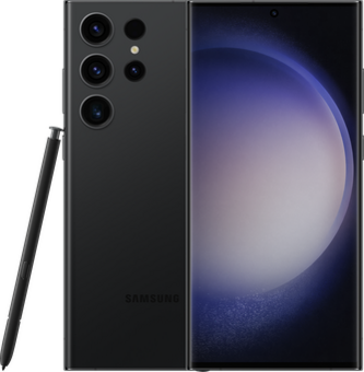 Смартфон Samsung Galaxy S23 Ultra 8/256 ГБ, черный фантом
