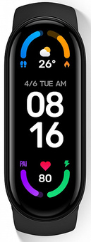 Умный браслет Xiaomi Mi Smart Band 6 CN, черный