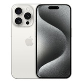 Смартфон Apple iPhone 15 Pro 128 ГБ, Dual: nano SIM + eSIM, белый титан