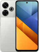 Смартфон Xiaomi Poco M6 4G 6/128 ГБ RU, Dual nano SIM, серебристый