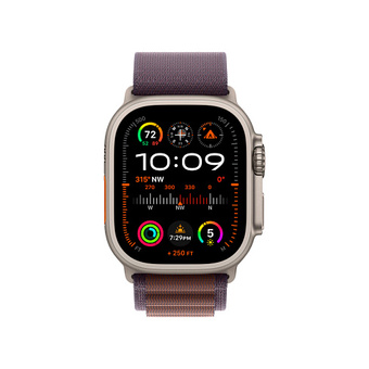 Умные часы Apple Watch Ultra 2 49 мм Titanium Case GPS + Cellular, Indigo Alpine Loop