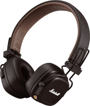 Беспроводные наушники Marshall Major IV, коричневый