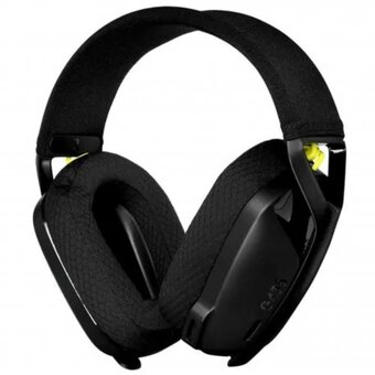 Беспроводная компьютерная гарнитура Logitech G G435, черный/неоновый желтый