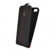Кожаный чехол  CG Mobile Ferrari Montecarlo Flip для iPhone 6, черный (FEMTFLP6BL)