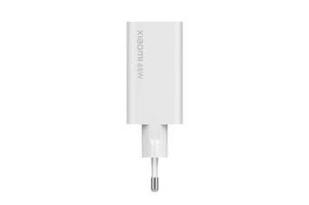 Сетевое зарядное устройство Xiaomi Mi 65W Fast Charger with GaN Tech, 65 Вт, белый