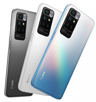 Смартфон Xiaomi Redmi 10 2022 4/128 ГБ Global, белая галька
