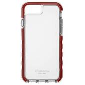 Чехол для iPhone 7 Cellular Line Tetraforce Shock-Tech (TETRACPROIPH747R), красный/прозрачный