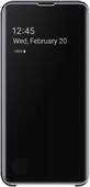 Чехол Samsung Clear View Cover для Galaxy S10E Black (EF-ZG970CBEGRU)