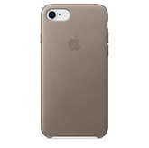 Чехол-накладка Apple iPhone 7 Leather(кожаный) Case Taupe