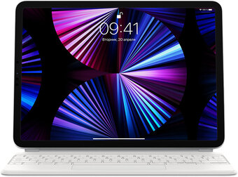 Клавиатура Apple Magic Keyboard для iPad Pro и iPad Air 11" (MJQJ3D/A) 2021 белый