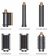 Стайлер Dyson Airwrap Complete Long HS05, Nickel/Copper