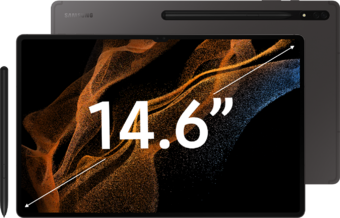 14.6" Планшет Samsung Galaxy Tab S8 Ultra (2022), 8/128 ГБ, Wi-Fi, стилус, Android 12, графит