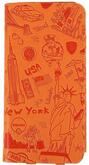 Чехол Ozaki O!coat Travel Leather Folio Case для iPhone 6 Plus New York