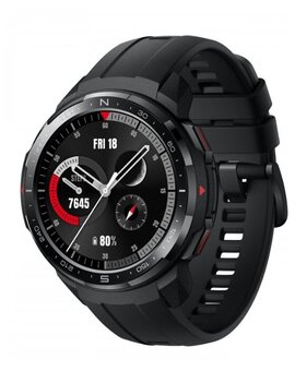 Умные часы c GPS HONOR Watch GS Pro (silicone strap) угольный черный