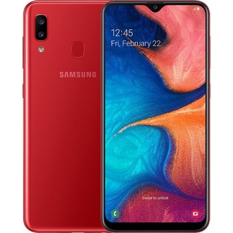 Смартфон Samsung Galaxy A20 (2019) SM-A205 Red RU