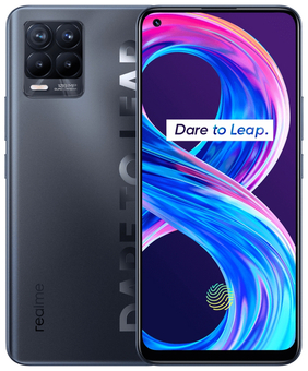 Смартфон realme 8 Pro 6/128 ГБ RU, глубокий черный