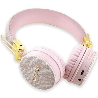 Наушники-вкладыши Guess Bluetooth est.1981 GUBH704GEMP, pink