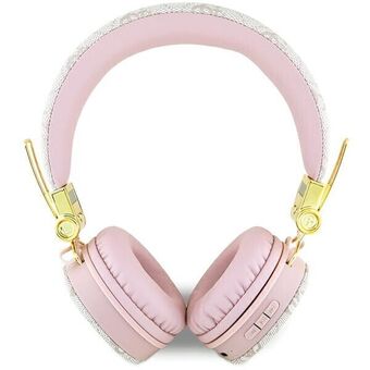 Наушники-вкладыши Guess Bluetooth est.1981 GUBH704GEMP, pink
