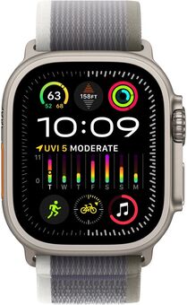 Умные часы Apple Watch Ultra 2 49 мм Titanium Case GPS + Cellular, Green Gray Trail Loop