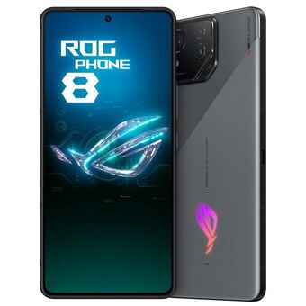 Смартфон ASUS ROG Phone 8 12/256 ГБ CN, Dual nano SIM, rebel gray (серый)